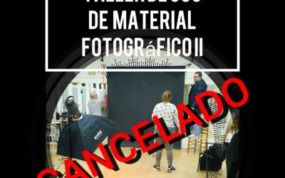 Aplazamiento del 2º Taller “Conociendo nuestro Material”