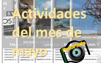 Actividades en mayo