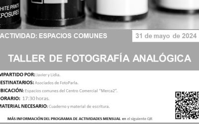 Taller de Fotografía Analógica