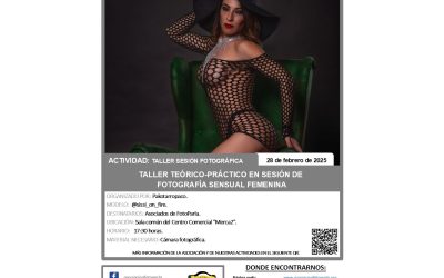 Sesión teórico-práctica de Fotografía sensual femenina
